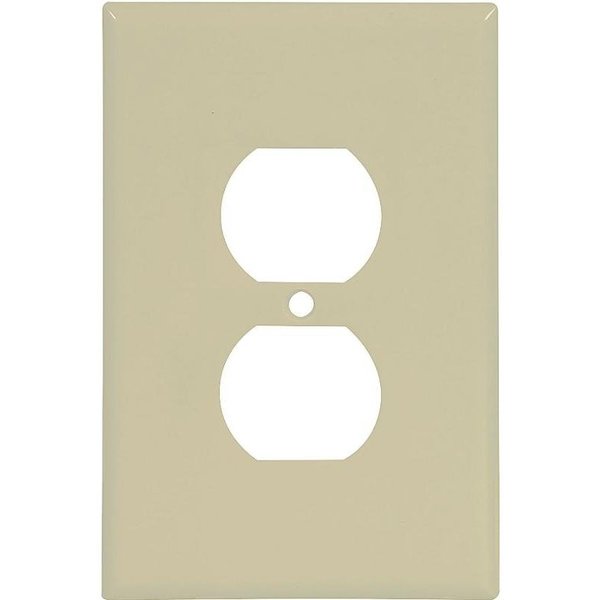 Eaton Wiring Devices WALLPLATE 1 GANG DPX IVRY 1PK 2142V-BOX